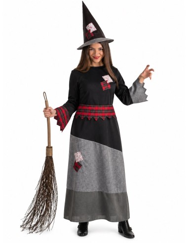 Costume Strega Rammendi Taglia M | Costumi per Adulti Il Re del Carnevale